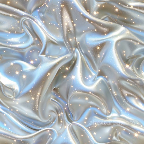 Glossy Satin Fabric Seamless Texture with Twinkling Sparkle Detailing Glossy texture preview