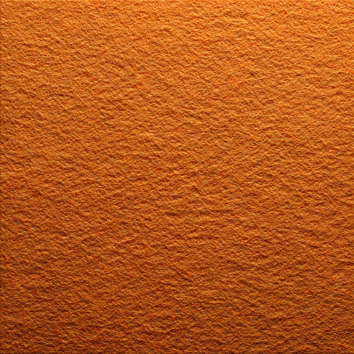 Felt Featuring Dense Orange Wool-Like Fibers seamless PBR texture preview