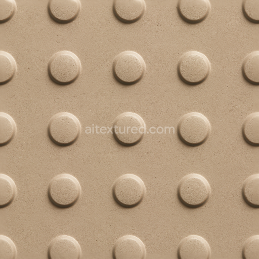 Preview — Seamless 3d texture pbr 8k tactile plate braille dots on matte finish thermoplastic plate