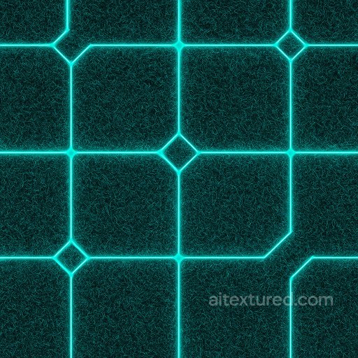 Futuristic Turf Texture seamless Grass PBR texture