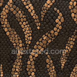 seamless Seamless 3D PBR reptilian skin texture with raised organic scales and dark matte matrix texture 8k free download PBR