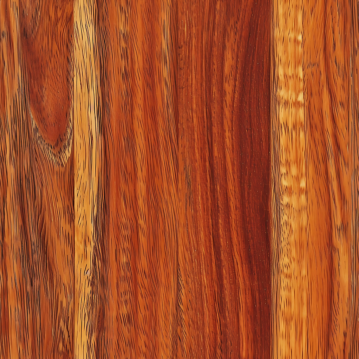 Red Gum Wood Floor with Rich Grain and Warm Tones seamless PBR texture preview