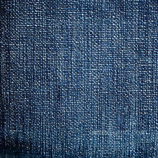 Cracked Denim Fabric Texture with Detailed Worn Blue Threads seamless Denim jeans PBR texture