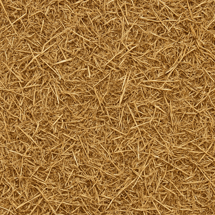 Compact Farm Hay seamless PBR texture preview