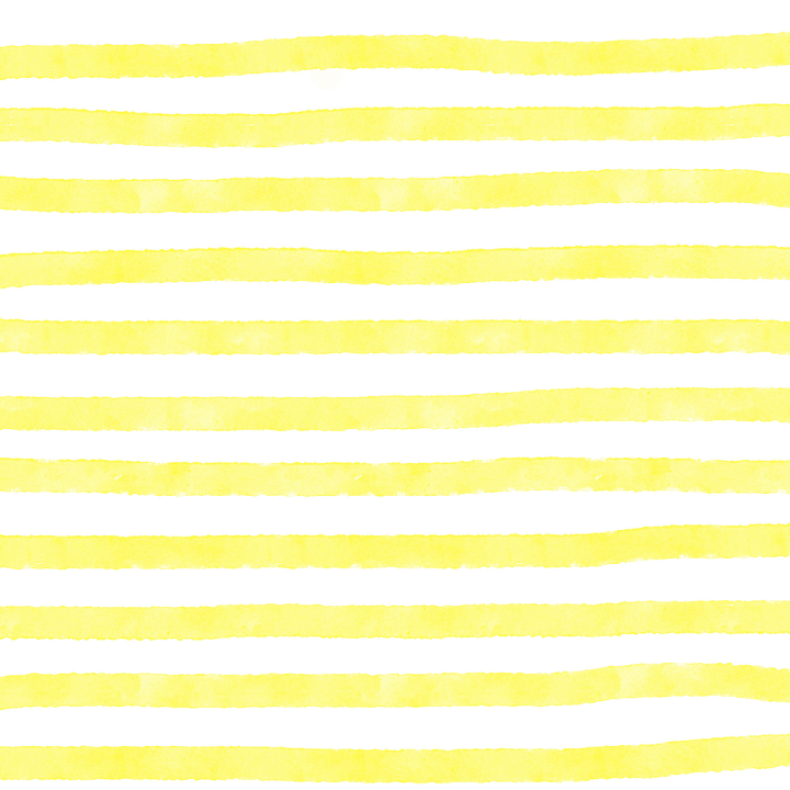 Yellow Watercolor Stripes on White Background seamless PBR texture preview