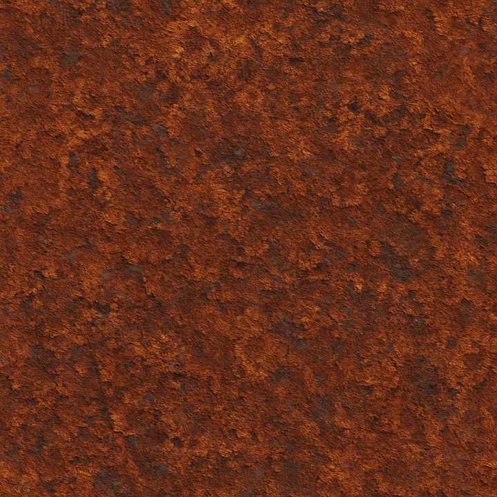 Weathered Rust seamless PBR texture preview