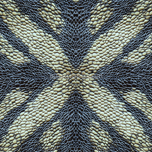 Seamless 3D reptilian skin PBR texture with detailed scales and organic pattern