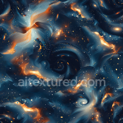 seamless Seamless 3D Abstract Cosmic Camouflage PBR Texture with Swirling Nebulae and Starfield Details texture 8k free download PBR
