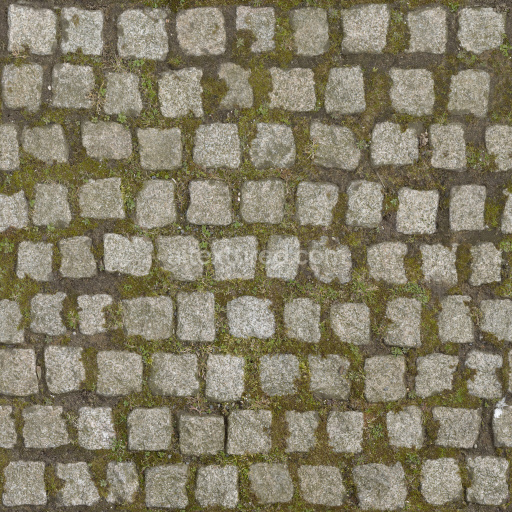 Paving Stones Tileable Seamless Pbr Texture Rough Natural Weathered Gray