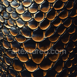 seamless Seamless 3D Reptilian Skin PBR Texture Featuring Glossy, Layered Scales texture 8k free download PBR
