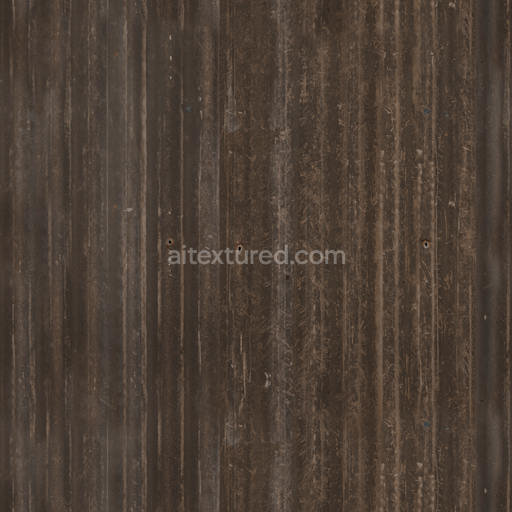 Asbestos Sheet — Asbestos Corrugated Dirty Corrugated Dirty Sheet — PBR seamless 3D texture