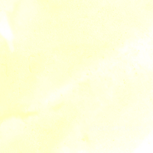 Light Yellow Watercolor Paper Texture with Soft Blended Washes seamless Watercolor texture PBR texture