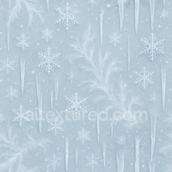 seamless Seamless 3d texture pbr 8k snowflakes and icicles with frost patterns for winter new year texture 8k free download PBR