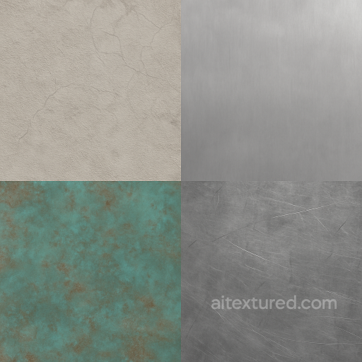 Rough Plaster Surface With Chalky Plaster And Fine Cracks seamless Surfaces, smooth, rough PBR texture