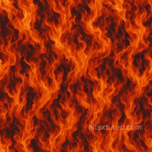 Seamless Fire Ground Texture seamless Lava PBR texture