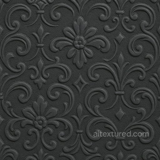 Ornate Textured Rubber Seamless Texture seamless Rubber PBR texture
