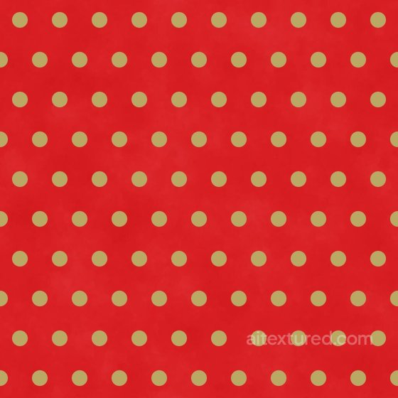 Wrapping Paper with Golden Dots | Free PBR Paper texture preview