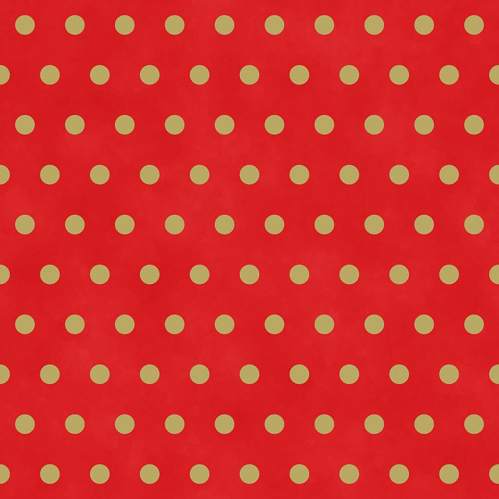 Wrapping Paper with Golden Dots seamless PBR texture preview