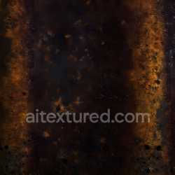 seamless Seamless 3D PBR Rusted Metal Texture Featuring Dark Corrosion, Holes, and Worn Surfaces texture 8k free download PBR