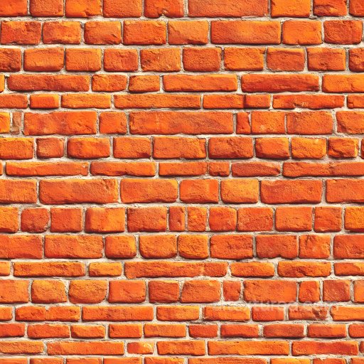 Cracked Red Brick Wall Texture with Natural Mortar Detailing seamless Brick PBR texture