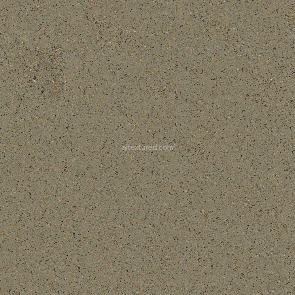 Seamless concrete texture suitable for 3D rendering