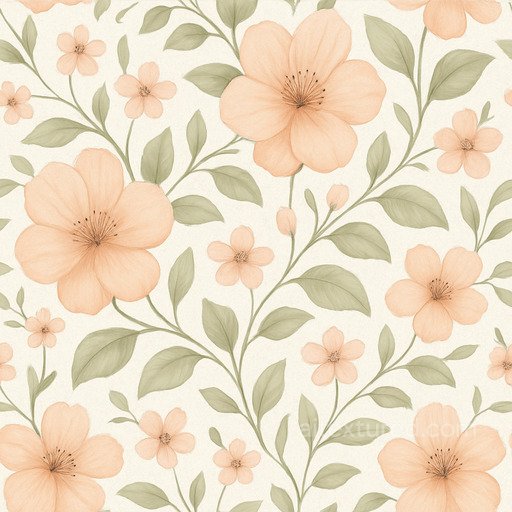 Smooth Floral Pattern Seamless Texture seamless Patterns PBR texture