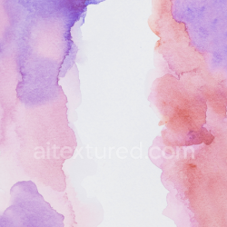 seamless Seamless 3D PBR Watercolor Texture with Soft Pink and Purple Washes texture 8k free download PBR