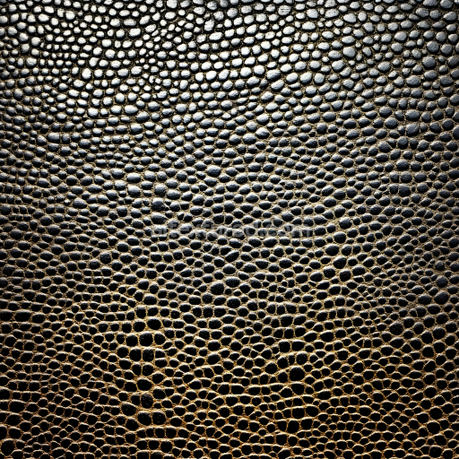 Seamless 3D PBR texture of detailed reptilian-style scaled skin