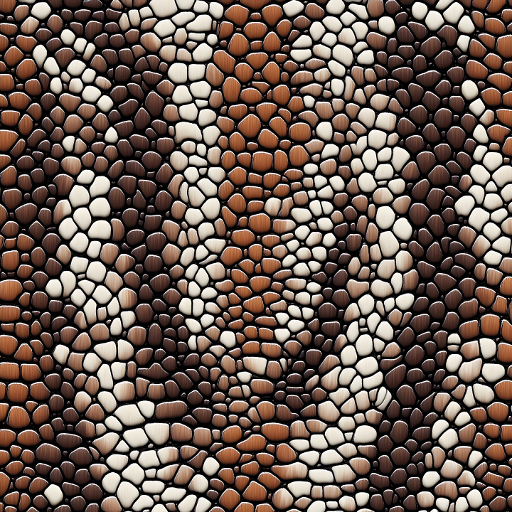 Reptilian Scales Skin With Detailed Organic Pattern And Natural Color V… seamless PBR texture preview