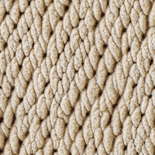 Wool-Textured Leather-Like PBR Texture in Cream Beige seamless Leather PBR texture