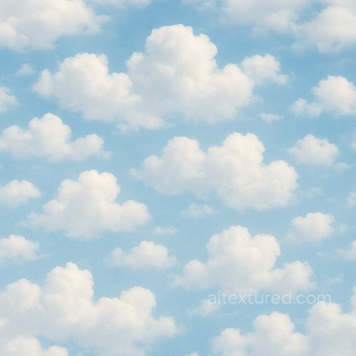 Bright Cloud Seamless Texture seamless Clouds PBR texture