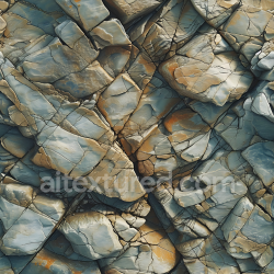 seamless Seamless 3D PBR Texture of Weathered Rock Cliffs with Cracks and Earthy Tones texture 8k free download PBR