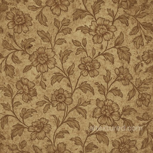 Dirty Floral Pattern Seamless Texture seamless Patterns PBR texture