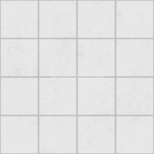 Preview — Perforated Ceiling Panels with Metal Strips | Free PBR