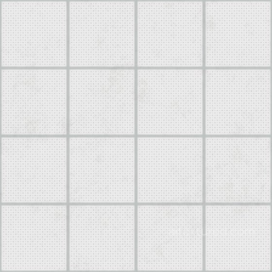 Perforated Ceiling Panels with Metal Strips | Free PBR Metal texture preview