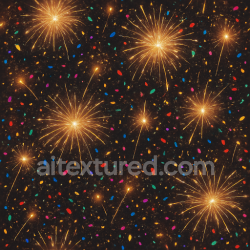seamless Seamless 3d texture pbr 8k sparkling fireworks celebration glow for new year texture 8k free download PBR