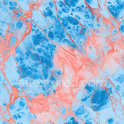 seamless Seamless 3D Baby Blue and Coral Marble PBR Texture with Vivid Veins texture 8k free download PBR