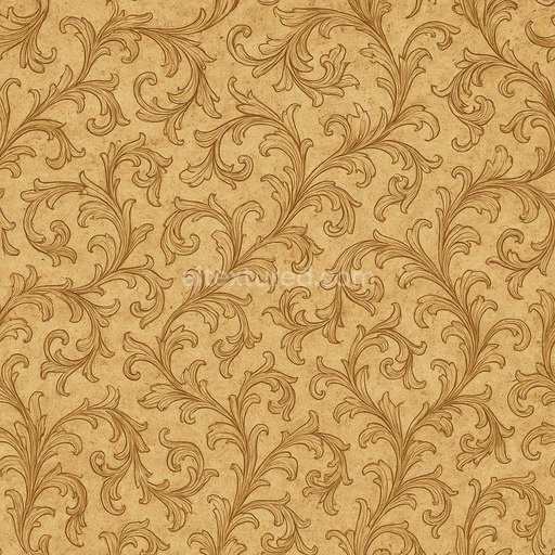 Ornate Parchment Texture Seamless 1024X1024
