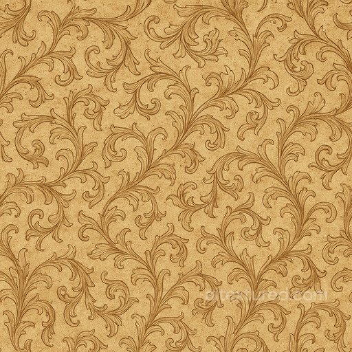 Ornate Parchment Seamless Texture seamless Paper PBR texture