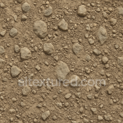 seamless Seamless 3d texture pbr 8k rocky ground surface displaying compacted earth and stone fragments texture 8k free download PBR