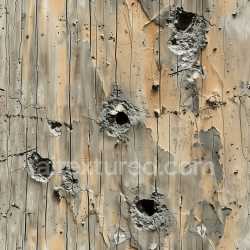 seamless Seamless 3D cracked plaster and holes PBR texture in beige and gray tones texture 8k free download PBR