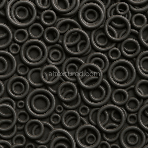 Rubber O Ring Assortment Surface