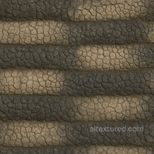 Animal skin - Striped Hide Scaly Skin Reptile Skin Rough Scales Matte Scales Cracked Skin Pitted Skin texture preview
