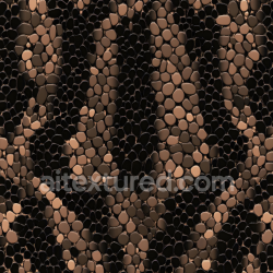 seamless Seamless 3D Skin PBR Texture with Stylized Hexagonal Pattern and Dark Warm Tones texture 8k free download PBR