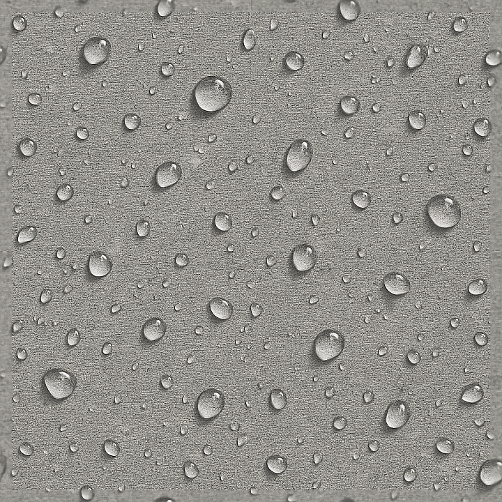 Scattered Drops On Wet Fabric Surface seamless PBR texture preview
