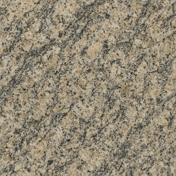 Granite Slab With Granite Streaks And Granite Blotches For Dyn… seamless PBR texture preview