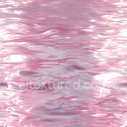 seamless Seamless 3D Pink Stylized Water PBR Texture with Soft Ripples texture 8k free download PBR