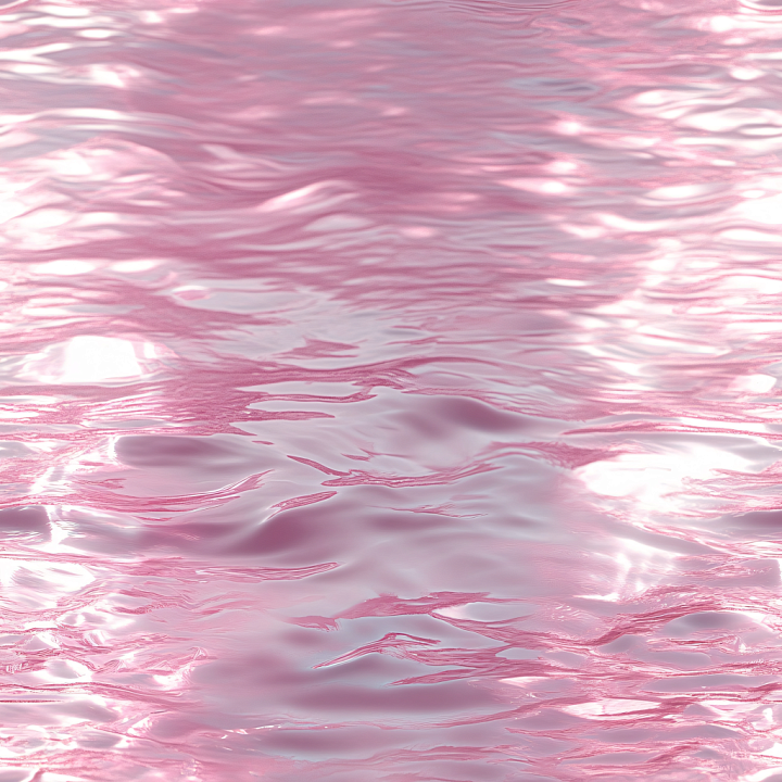 Pink Stylized Water with Soft Ripples seamless PBR texture preview