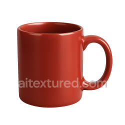 seamless Red Ceramic Coffee Mug texture 8k free download PBR