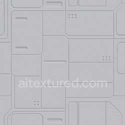 seamless Clean Futuristic Panel Texture Seamless texture 8k free download PBR
